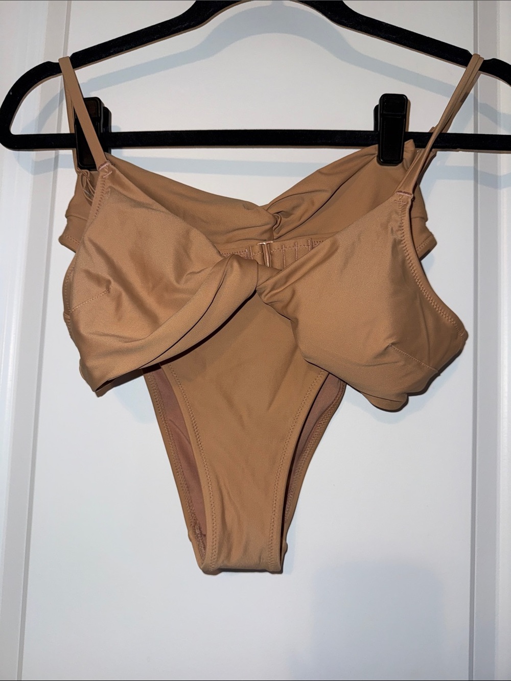 NEW WOMENS AERIE HIGH CUT CHEEKY BIKINI BATHING SUIT SIZES TOP M BOTTOM S